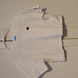Champion white crop top